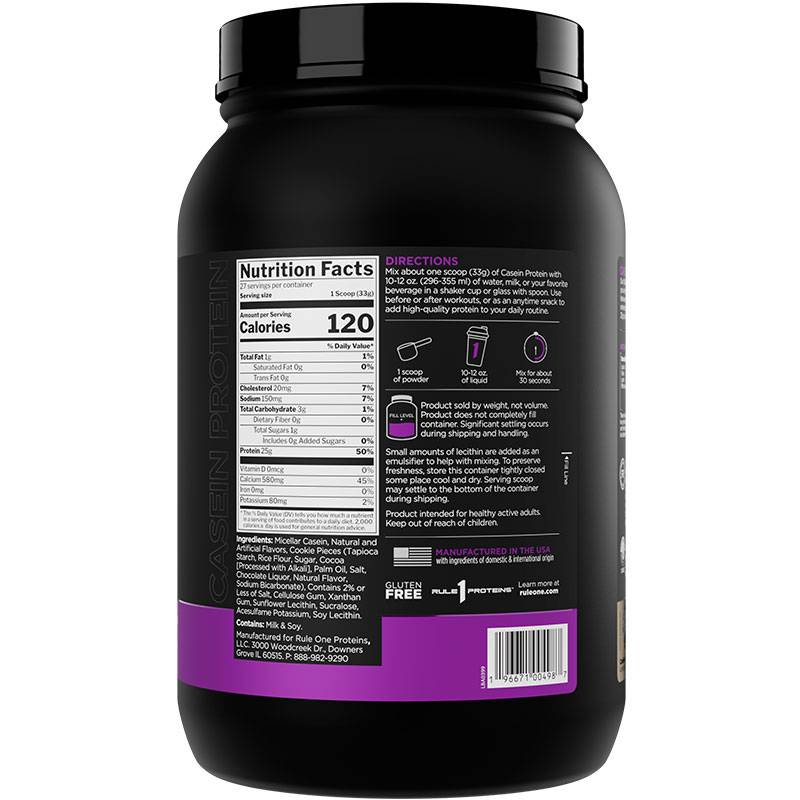 Rule 1 Casein Protein 2 lb