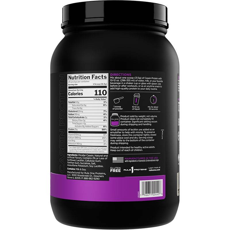 Rule 1 Casein Protein 2 lb