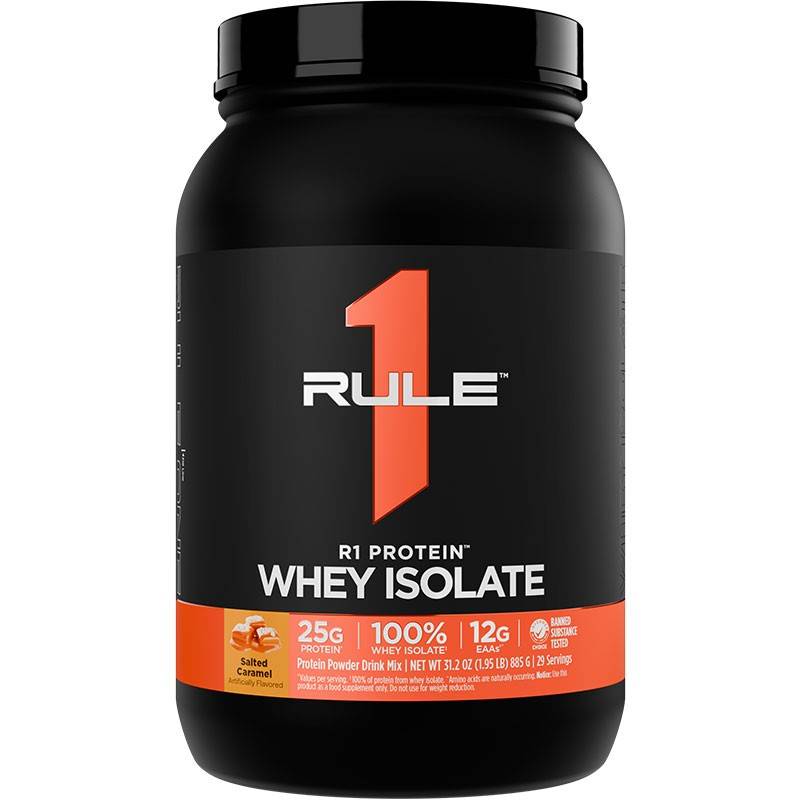 Rule 1 Whey Isolate Protein 2 lb