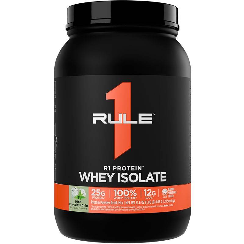 Rule 1 Whey Isolate Protein 2 lb