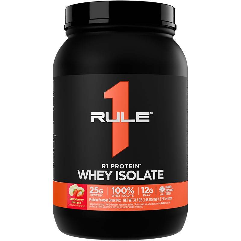 Rule 1 Whey Isolate Protein 2 lb