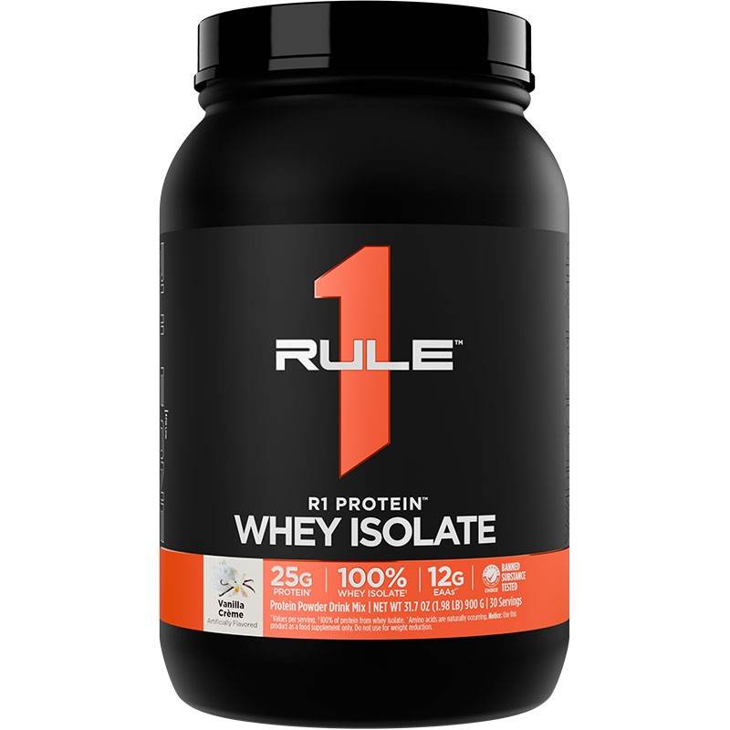 Rule 1 Whey Isolate Protein 2 lb