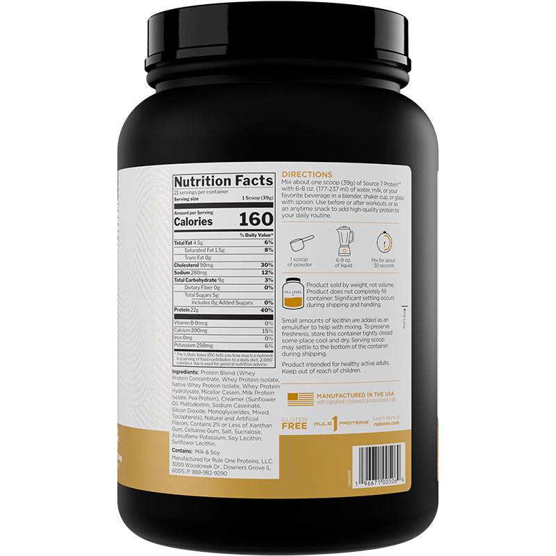 Rule 1 Casein Protein 2 lb