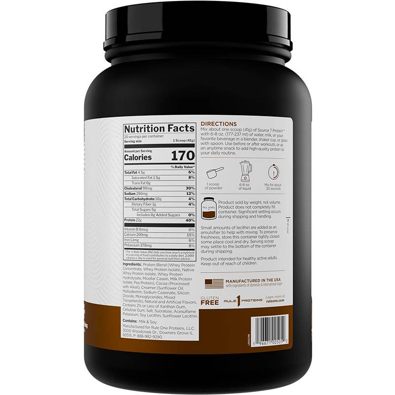 Rule 1 Casein Protein 2 lb