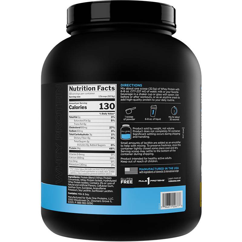 Rule1 Blended Whey Protein 5lb