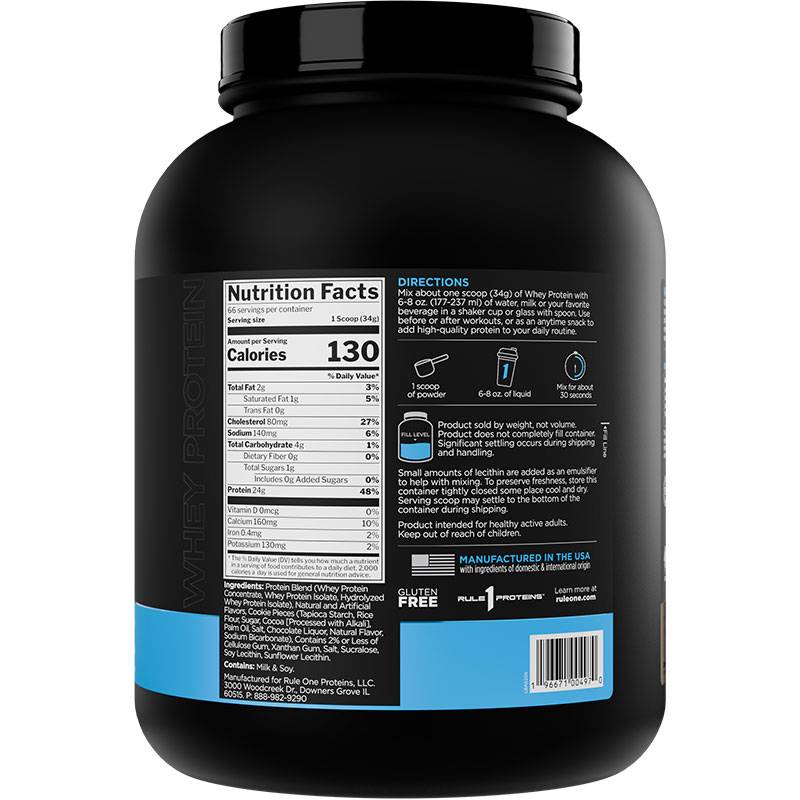Rule1 Blended Whey Protein 5lb