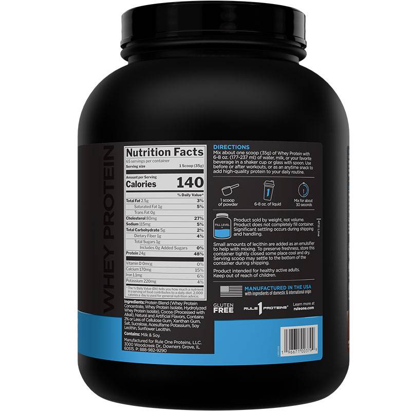 Rule1 Blended Whey Protein 5lb