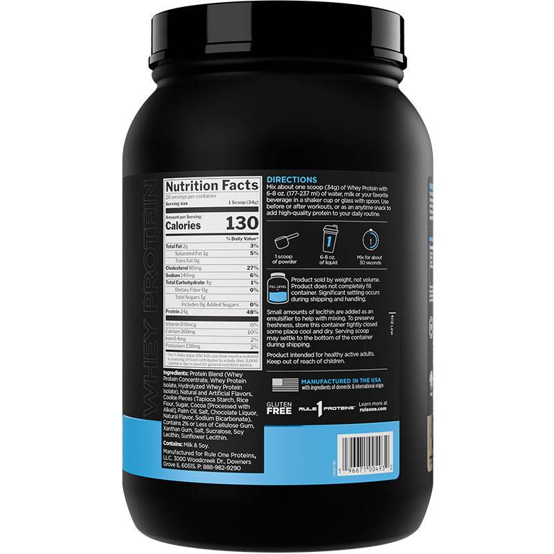 Rule 1 Blended Whey Protein 2lbs