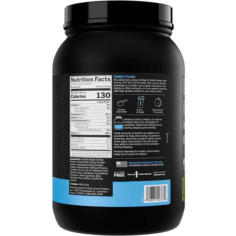 Rule 1 Blended Whey Protein 2lbs