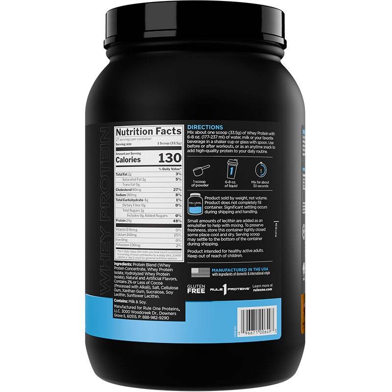 Rule 1 Blended Whey Protein 2lbs
