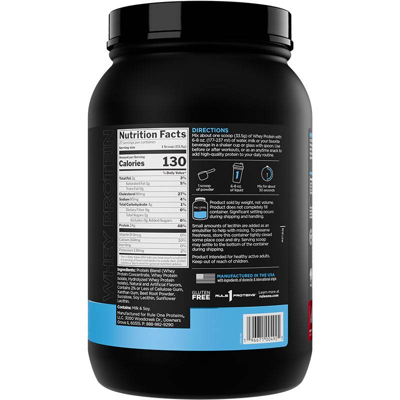 Rule 1 Blended Whey Protein 2lbs
