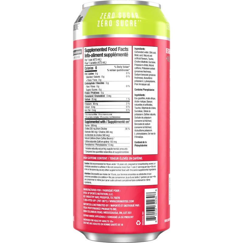 RYSE Fuel - Case of 12