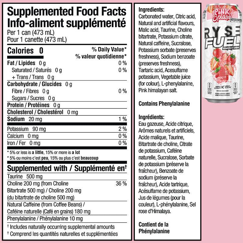 RYSE Fuel - Case of 12
