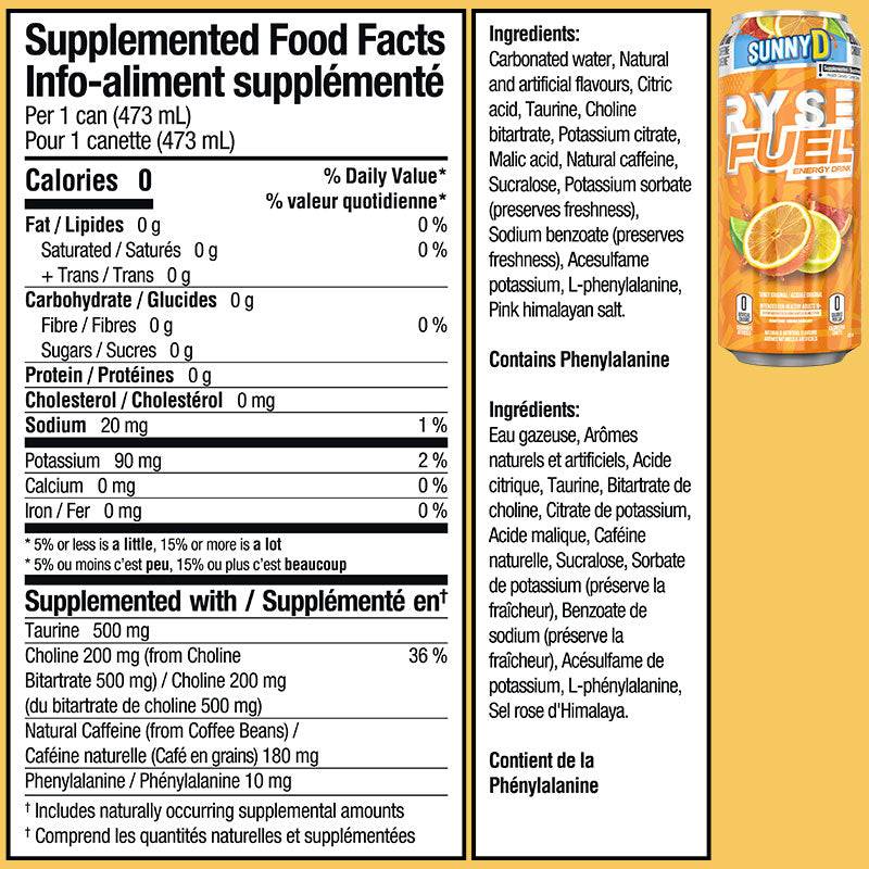 Ryse Fuel RTD 473ml
