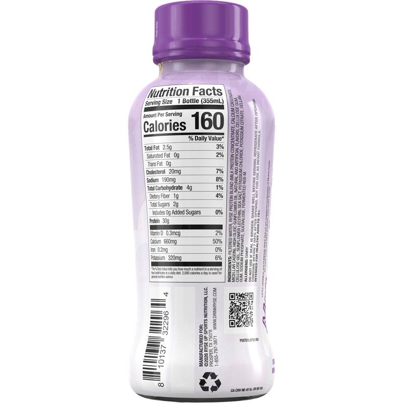 Ryse Fuel Protein Shake RTD 355ml