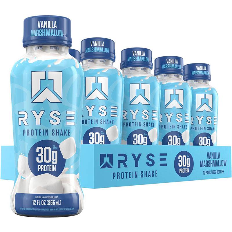 Ryse Fuel Protein Shake RTD Case of 12