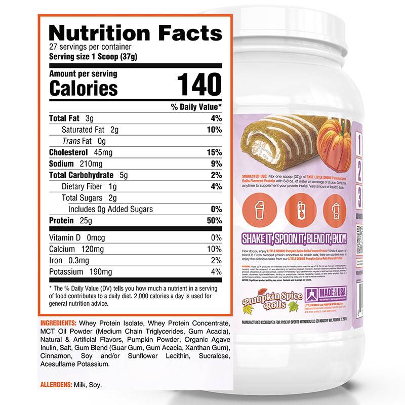 Ryse Loaded Protein 923g