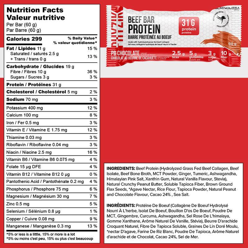 Phyzik Beef Protein Bar