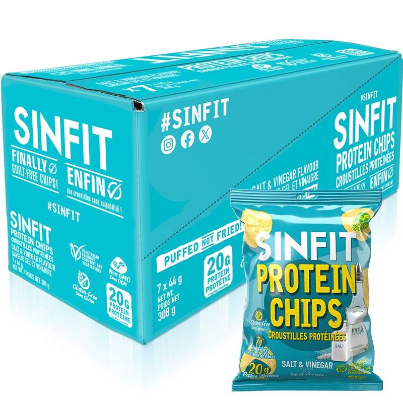 Sinfit Protein Chips Boîte de 7