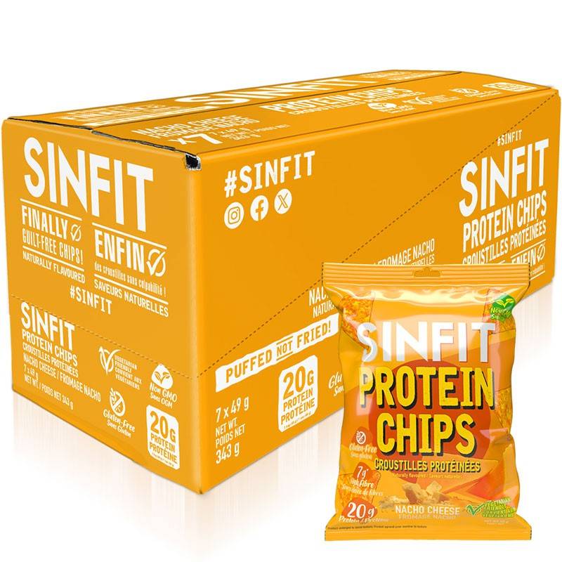 Sinfit Protein Chips Boîte de 7