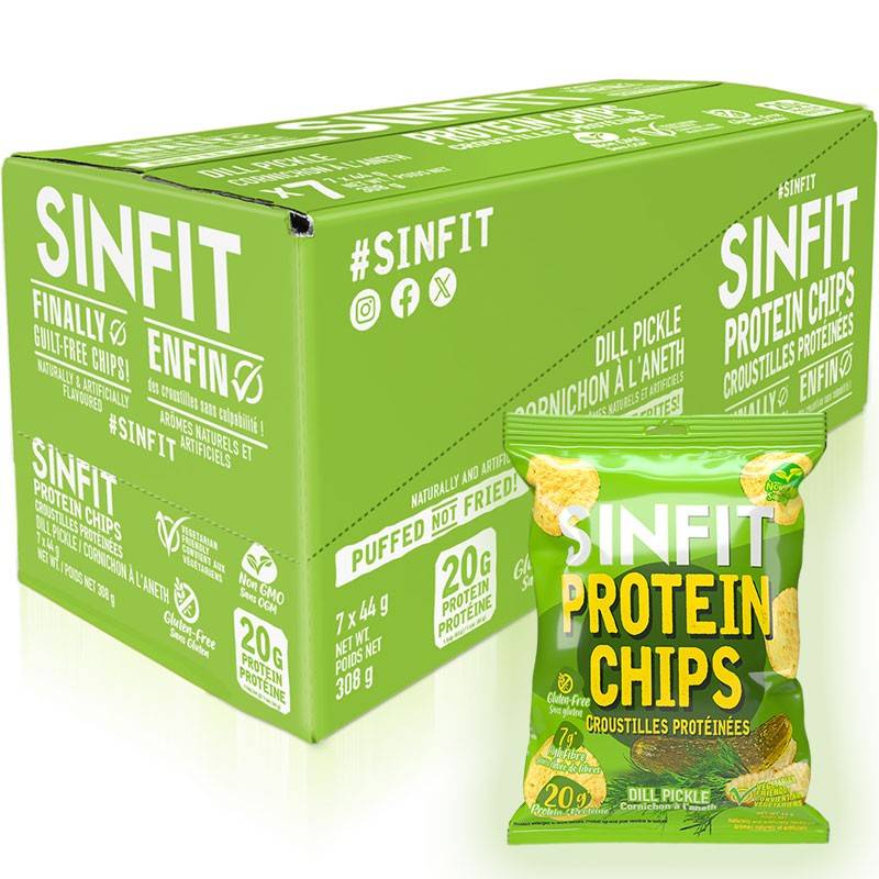 Sinfit Protein Chips Boîte de 7