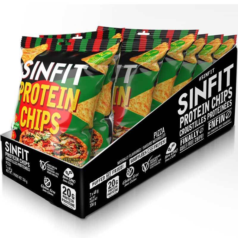Sinfit Protein Chips Boîte de 7