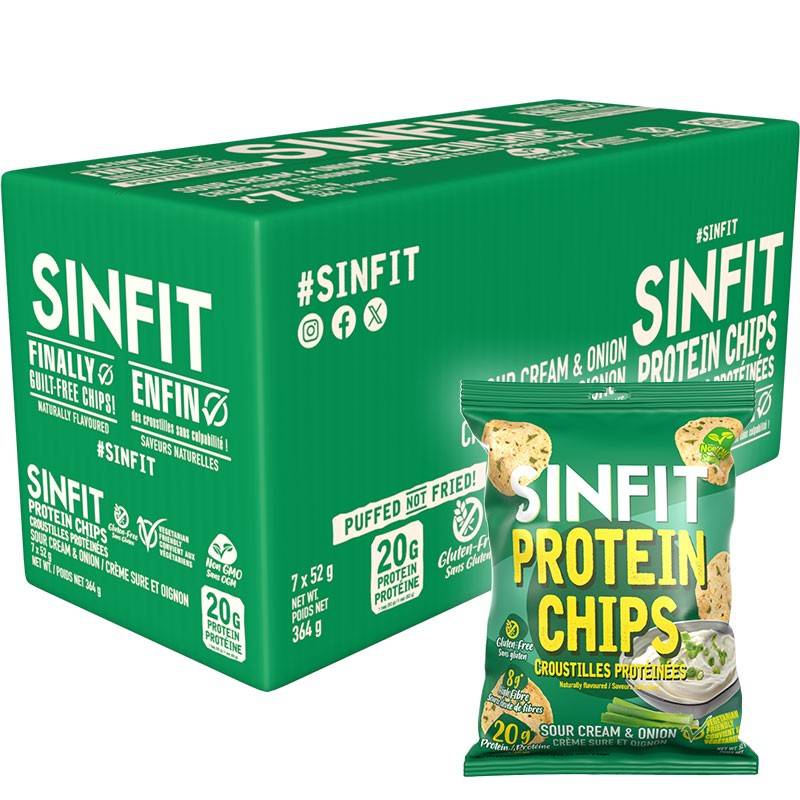 Sinfit Protein Chips Boîte de 7