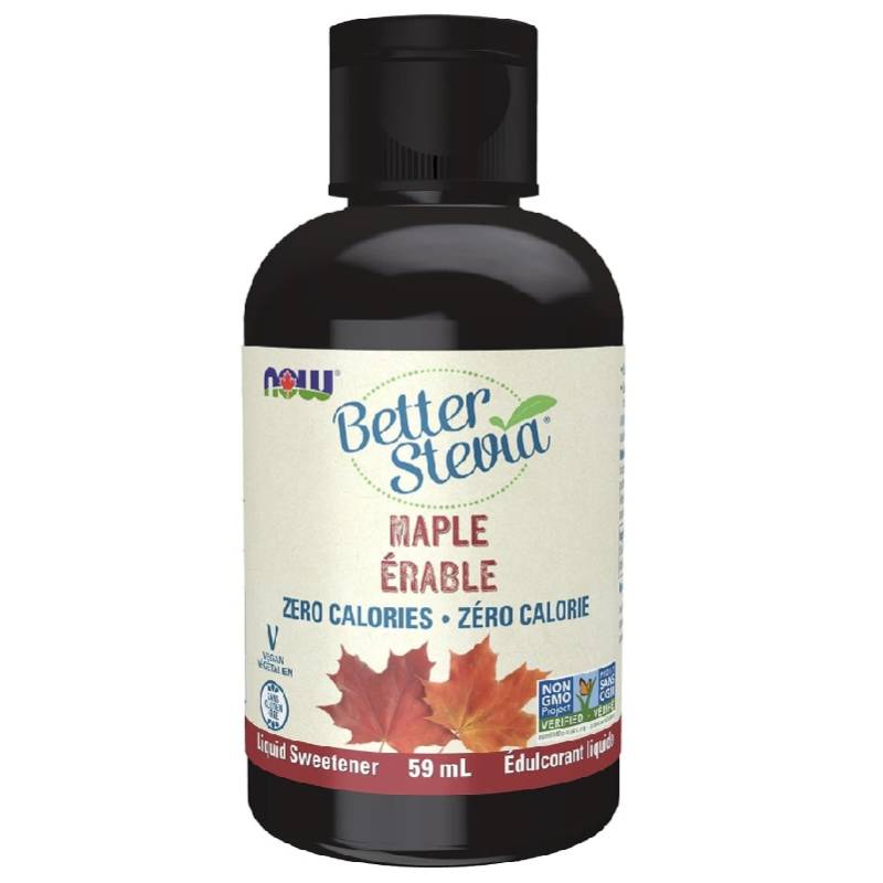 NOW Stevia Liquid Sweetener 59ml - Maple