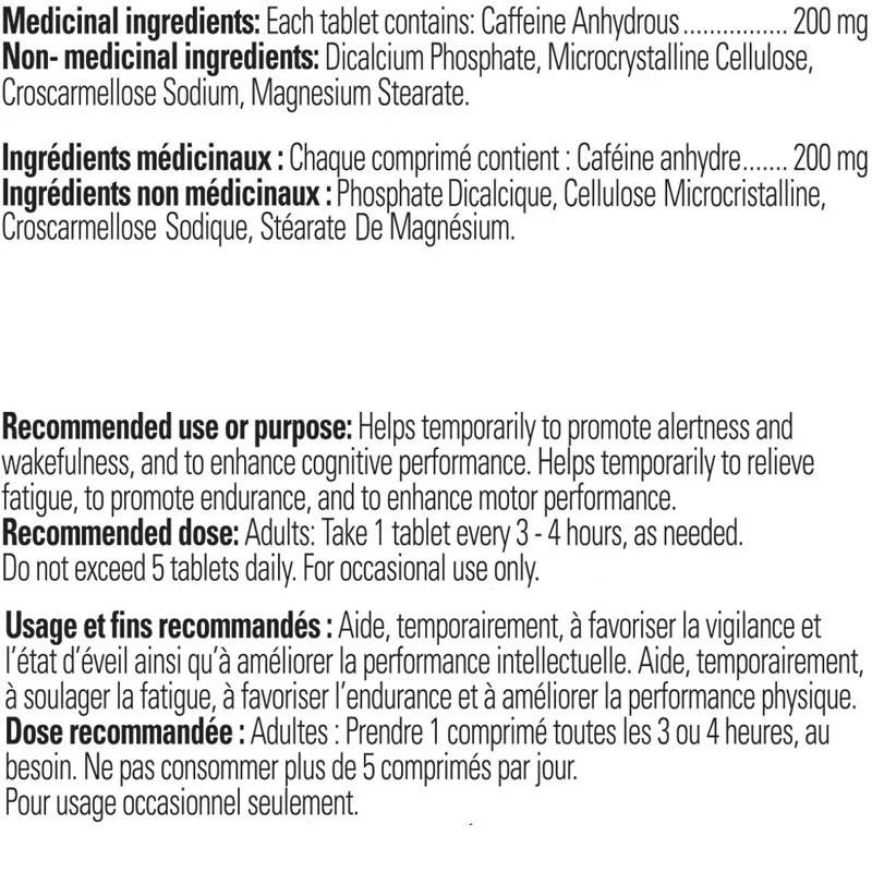 Synergenex Caffeine 100 Tabs