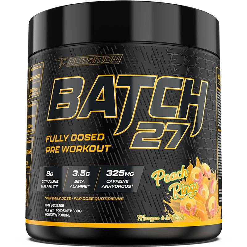 TC Nutrition Batch 27 Pre-Workout 360g