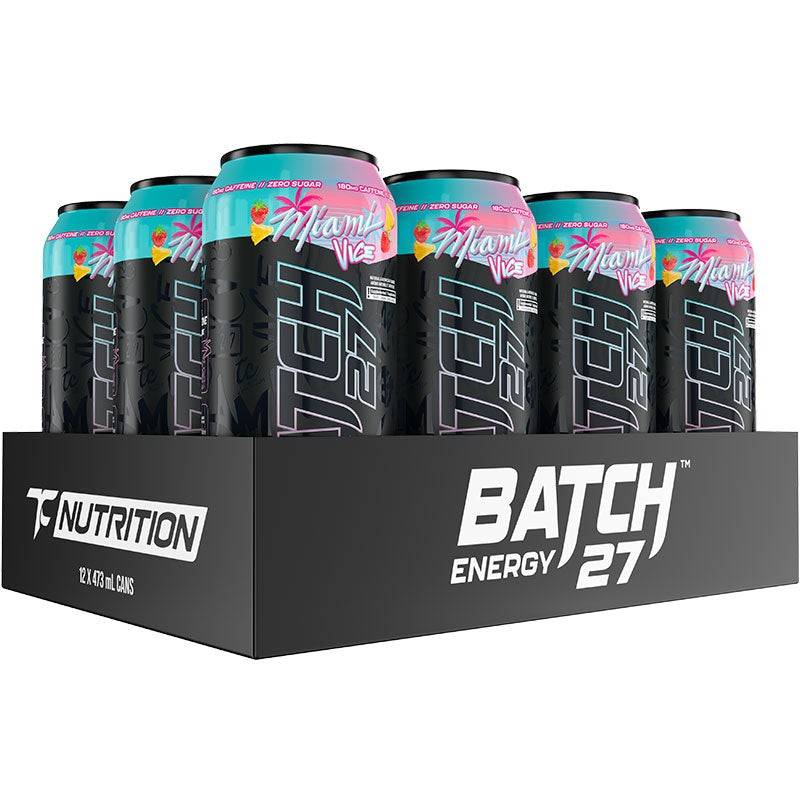 Batch 27 Energy Drink Caisse de 12
