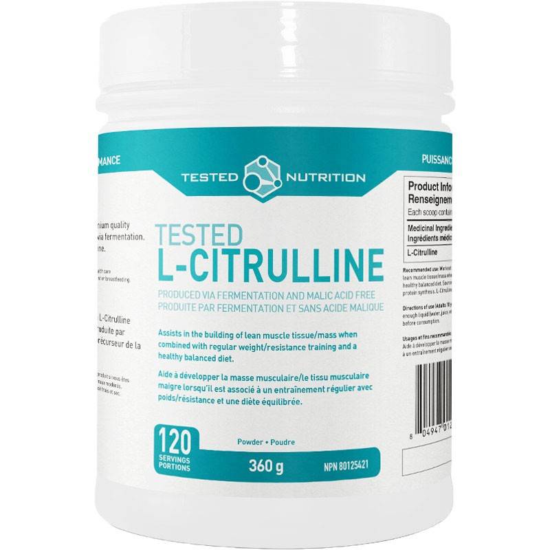 Tested L Citrulline 360g
