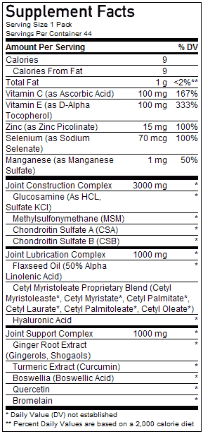 Universal Animal Flex 44 pack