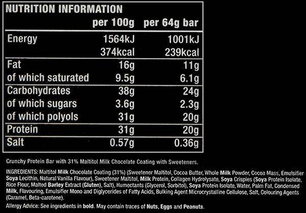 Warrior Crunch Individual Bar