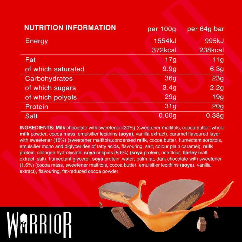 Warrior Crunch Individual Bar