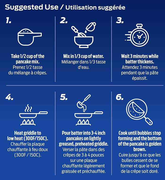 ISO XP Prebiotic Pancake Mix 500g