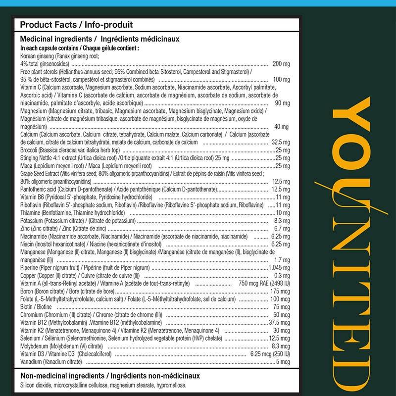 Younited Multi Active Hommes 120 caps
