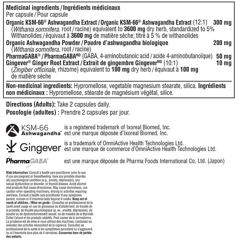 Youtheory Ashwagandha + GABA 60 caps