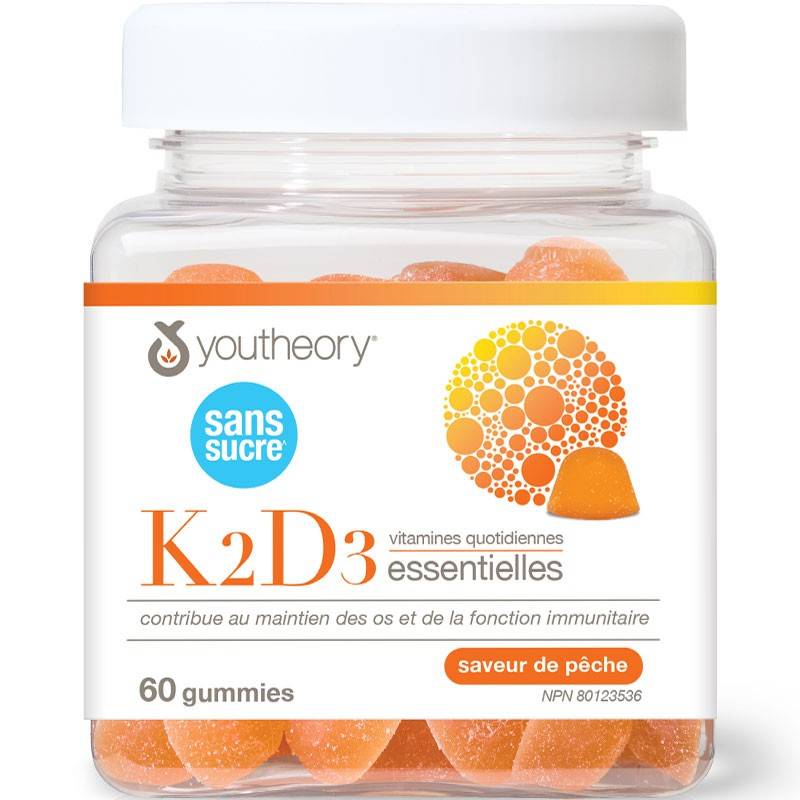 Youtheory K2D3 60 gummies