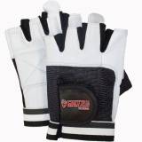 Grizzly Fitness Grizzly Paws Leather Training Gloves White (#8728-04)