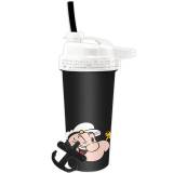 Popeye's 'P' Gradient Flip-N-Sip Shaker
