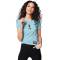 Popeye's Women's Shirt 'Walking' Light Blue