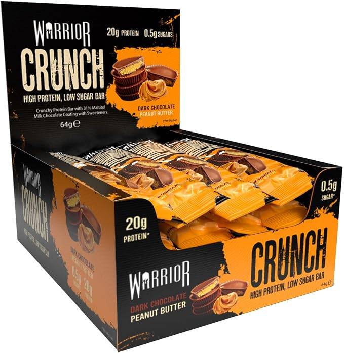 Warrior Crunch bars Box of 12