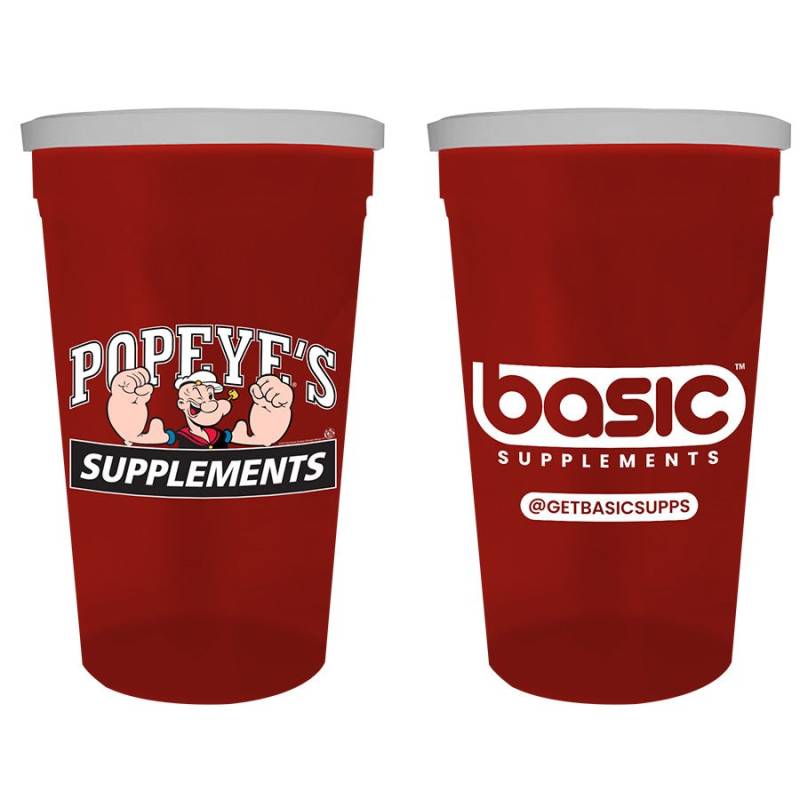 Popeye's / Basic Supps Cup & Lid