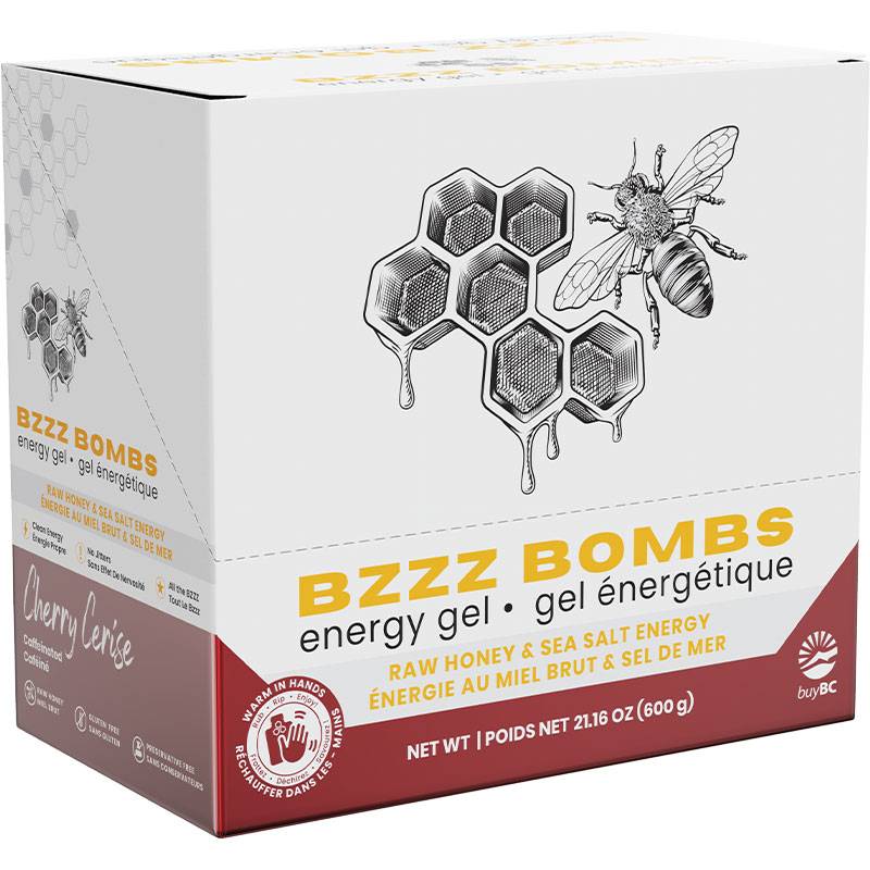 Bzzz Bombs Box of Energy Gels 24ct