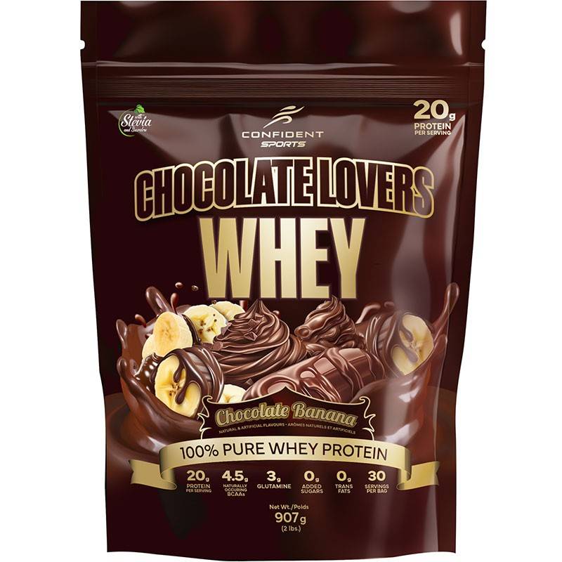 Confident Sports Chocolate Lovers Whey 907g
