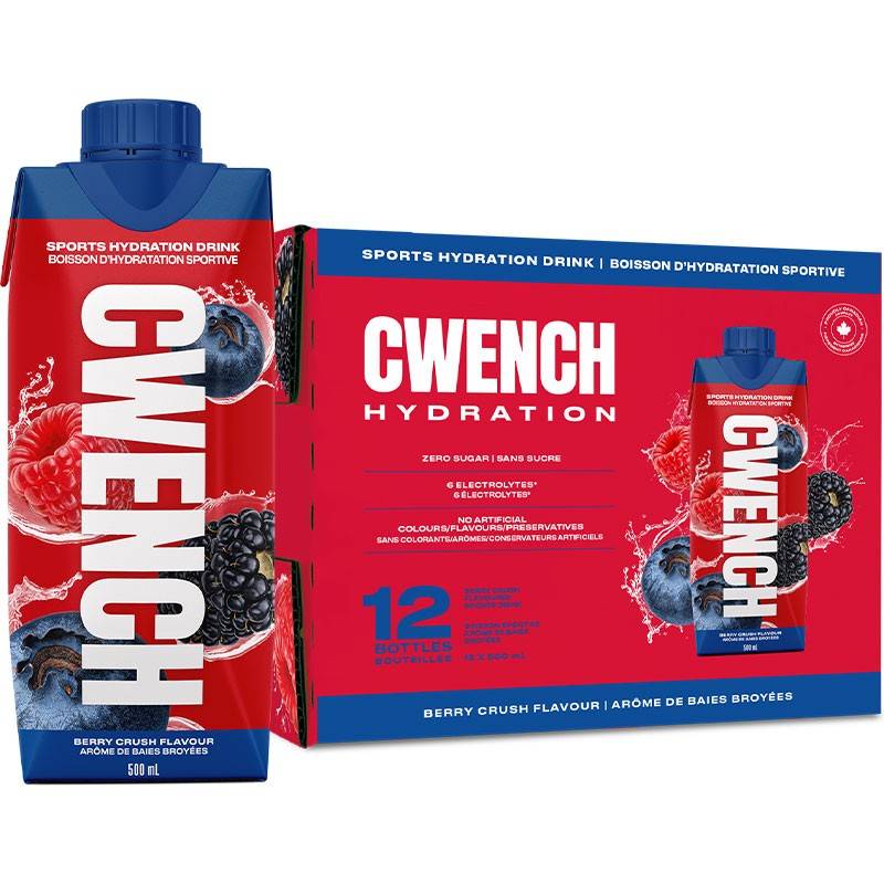 Cwench Hydration Drink 500 ml - Caisse de 12