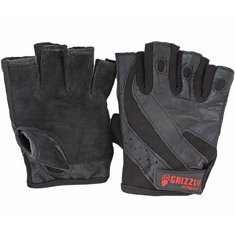 Grizzly Fitness Grizzly Voltage Men's Leather Training Gloves (#8766-04)