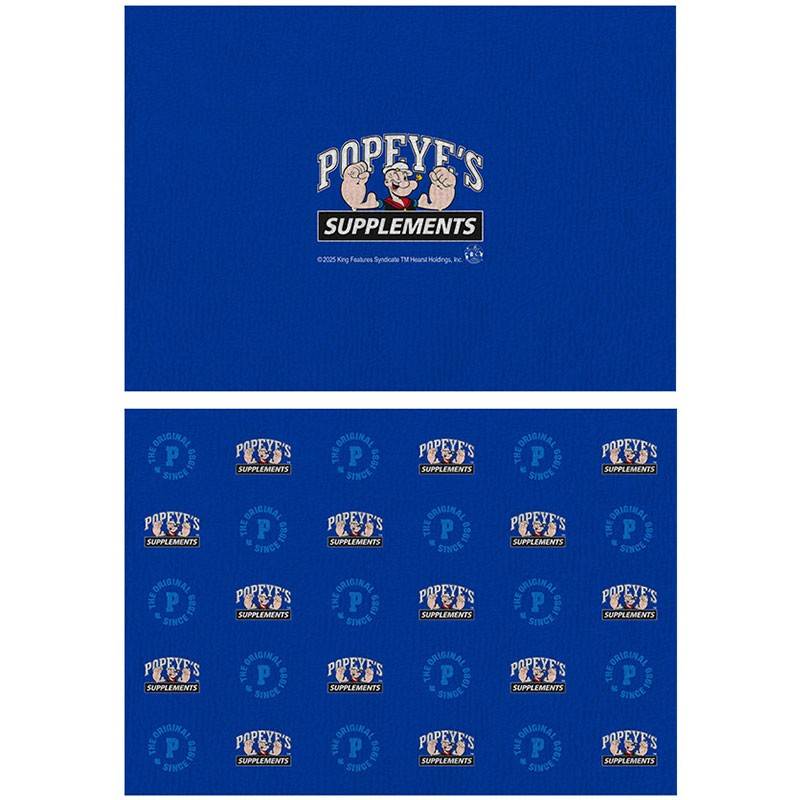Popeye's Gym Towel Microfibre 14" x 20"