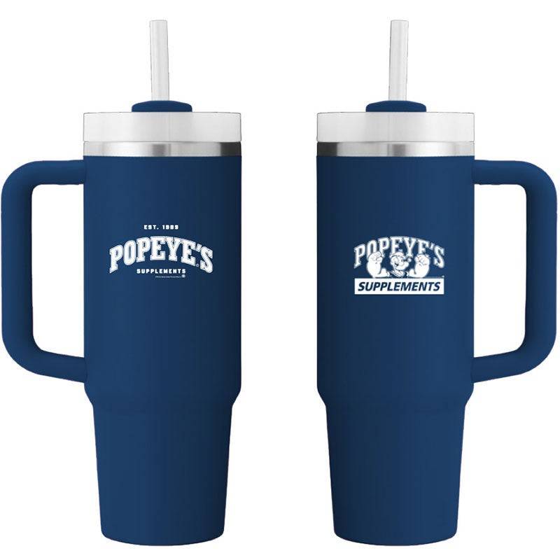 Popeye's Stainless Steel 40oz Tumbler Est. 1989